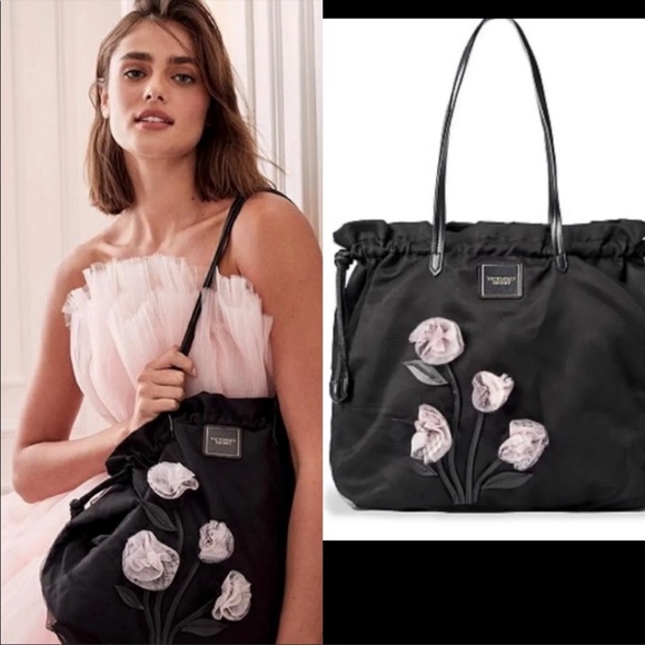 Victoria's Secret, Bags, Victorias Secret Tease Gardenia Tote Pull Bag